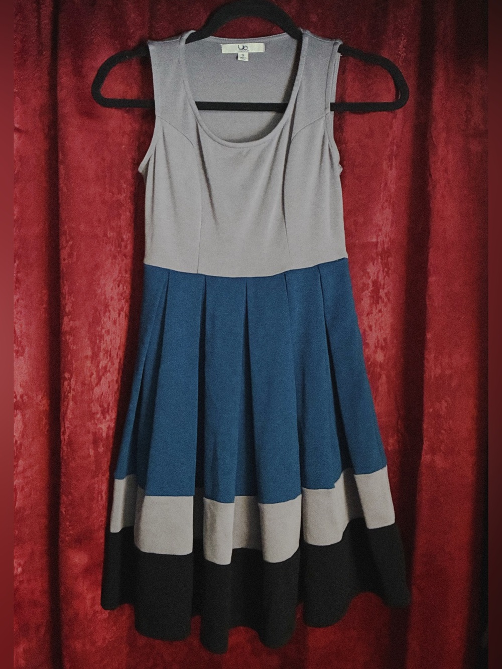 Colorblock Twee Dress